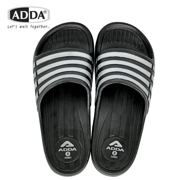 ADDA รองเท้าแตะลำลองผู้ชาย แบบสวม ไซส์ใหญ่ รุ่น 55R01MC (ไซส์ 11-12)
