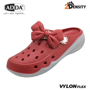 ADDA 2density รองเท้าแตะ รองเท้าลำลอง สำหรับผู้หญิง แบบสวมหัวโต Candy Bow รุ่น 5TD82W2 (ไซส์ 4-6)