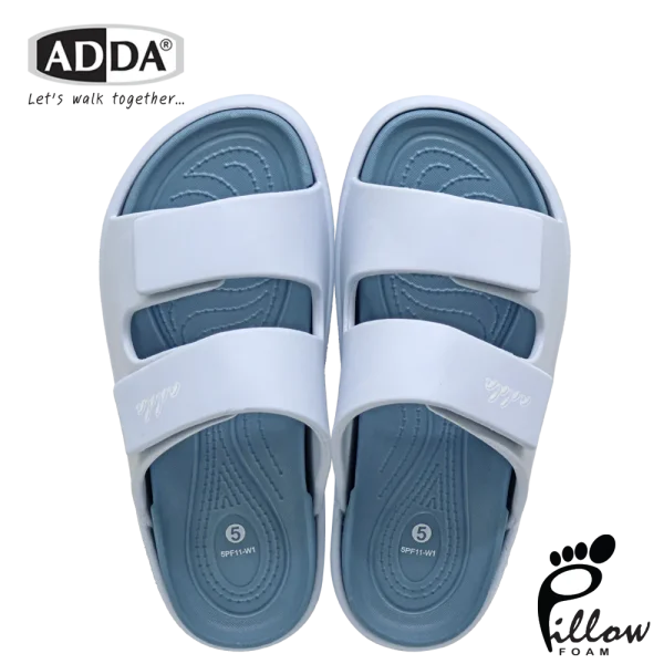 ADDA Pillow Foam รองเท้าแตะ รองเท้าลำลอง สำหรับผู้หญิง รุ่น 5PF11W1 (ไซส์ 4-7)