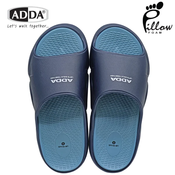 ADDA Pillow Foam รองเท้าแตะ รองเท้าลำลอง แบบสวม สำหรับผู้ชาย รุ่น 5PF06M1 (ไซส์ 7-10)