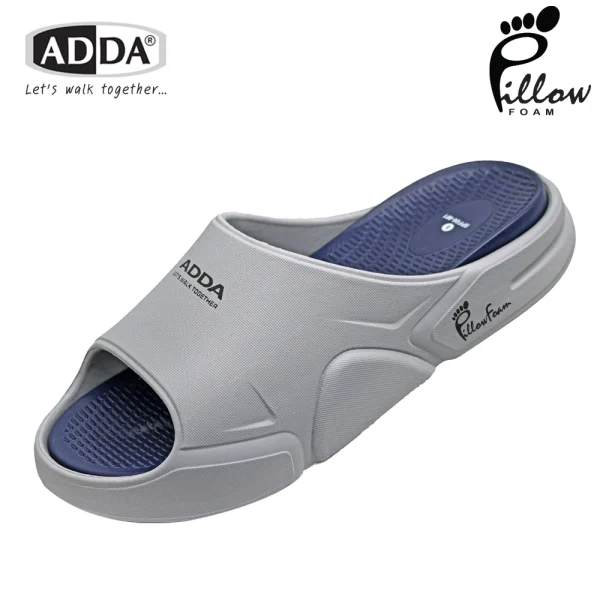 ADDA Pillow Foam รองเท้าแตะ รองเท้าลำลอง แบบสวม สำหรับผู้ชาย รุ่น 5PF06M1 (ไซส์ 7-10)