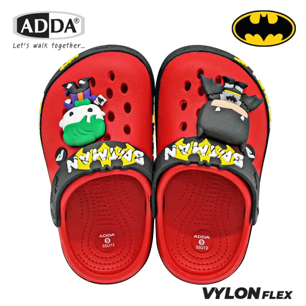 ADDA รองเท้าแตะ แบบสวมหัวโต สำหรับเด็ก รุ่น 55U72C1 (ไซส์ 8-13)