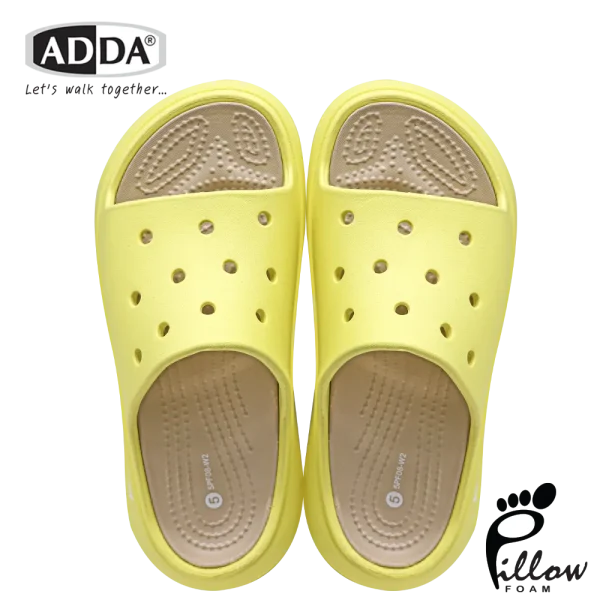ADDA Pillow Foam รองเท้าแตะ รองเท้าลำลอง แบบสวม สำหรับผู้หญิง รุ่น 5PF08W1 (ไซส์ 4-7)
