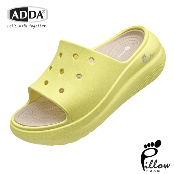 ADDA Pillow Foam รองเท้าแตะ รองเท้าลำลอง แบบสวม สำหรับผู้หญิง รุ่น 5PF08W1 (ไซส์ 4-7)