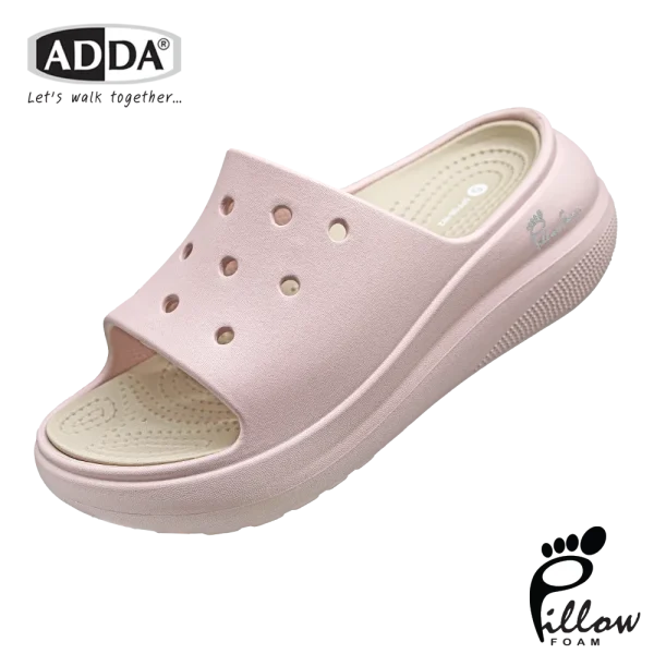 ADDA Pillow Foam รองเท้าแตะ รองเท้าลำลอง แบบสวม สำหรับผู้หญิง รุ่น 5PF08W1 (ไซส์ 4-7)