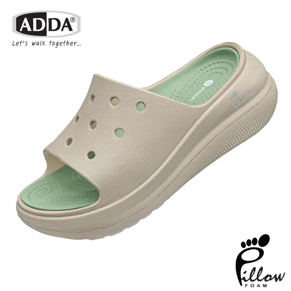 ADDA Pillow Foam รองเท้าแตะ รองเท้าลำลอง แบบสวม สำหรับผู้หญิง รุ่น 5PF08W1 (ไซส์ 4-7)