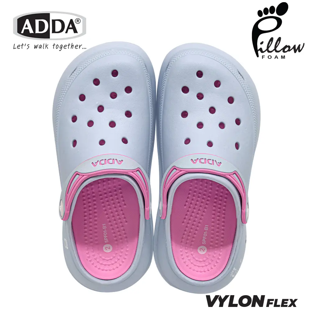 ADDA Pillow Foam รองเท้าแตะ รองเท้าลำลองหัวโต สำหรับเด็ก รุ่น 5PF01B1 (ไซส์ 1-3 ) - Image 3