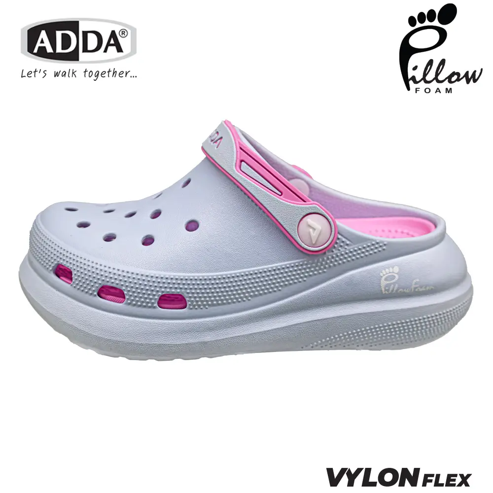 ADDA Pillow Foam รองเท้าแตะ รองเท้าลำลองหัวโต สำหรับเด็ก รุ่น 5PF01B1 (ไซส์ 1-3 ) - Image 4