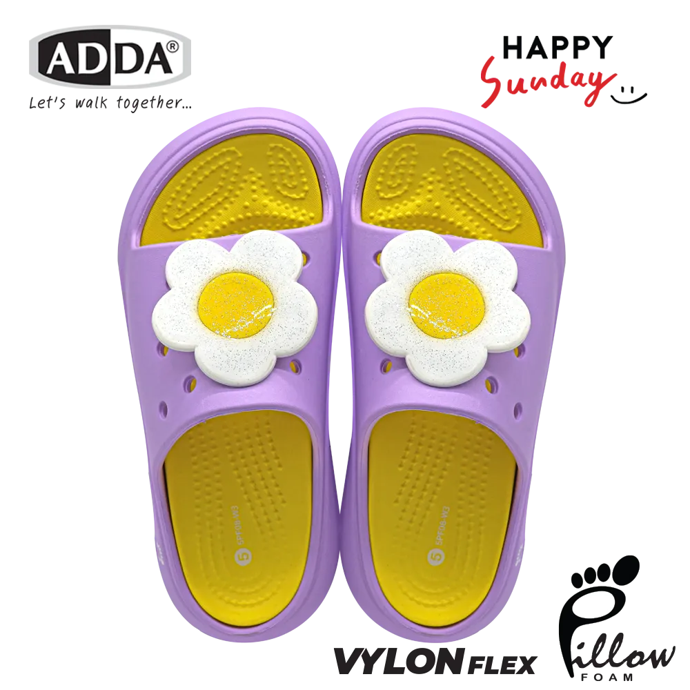 ADDA x HAPPY SUNDAY ลิขสิทธิ์แท้ Pillow Form รองเท้าแตะ รองเท้าลำลอง แบบสวม สำหรับผู้หญิง รุ่น 5PF08W3 (ไซส์ 4-7) - Image 7