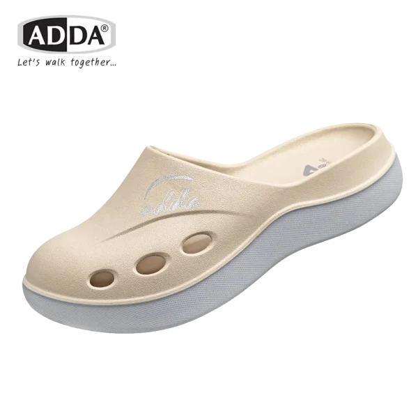 ADDA 2density รองเท้าแตะ รองเท้าลำลอง สำหรับผู้หญิง แบบสวมหัวโต รุ่น 5TD1AW2 (4-6)