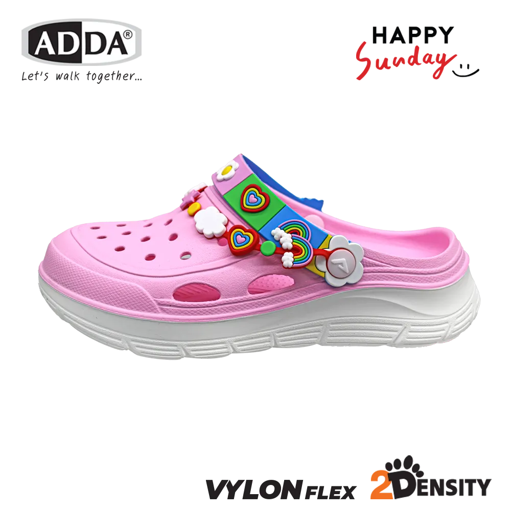 ADDA x HAPPY SUNDAY ลิขสิทธิ์แท้ 2density รองเท้าแตะ รองเท้าลำลอง แบบสวม สำหรับผู้หญิง รุ่น 5TD88WG (ไซส์ 4-7) - Image 4