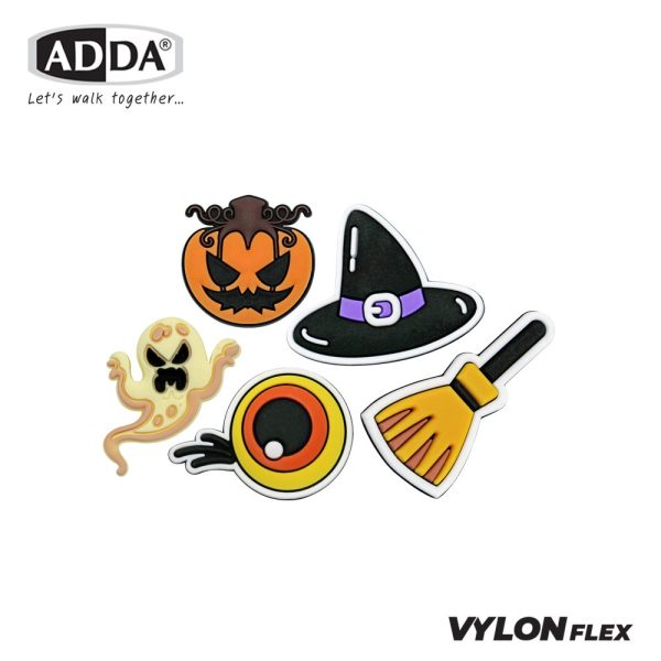 ADDA ตัวติดรองเท้า Halloween SET 5 PCS รุ่น JB004W1