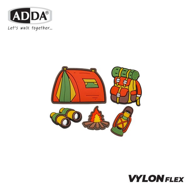 ADDA ตัวติดรองเท้า Camping SET 5 PCS รุ่น JB013W1