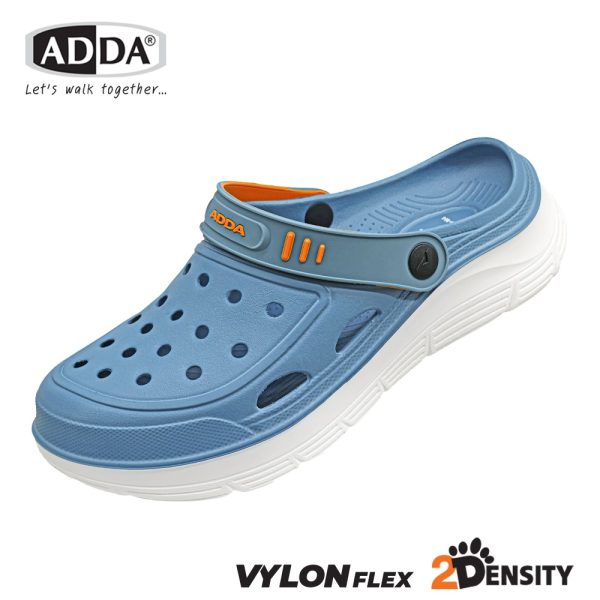 ADDA 2density รองเท้าแตะ รองเท้าลำลอง สำหรับผู้ชาย แบบสวมหัวโต รุ่น 5TD88M4 (ไซส์ 7-10)