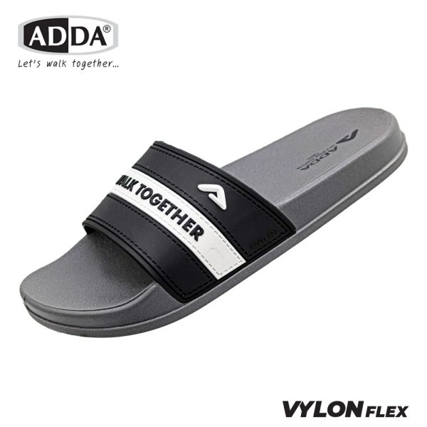 ADDA รองเท้าแตะลำลองแบบสวม สำหรับผู้ชาย รุ่น 13658M1 (ไซส์ 7-10)