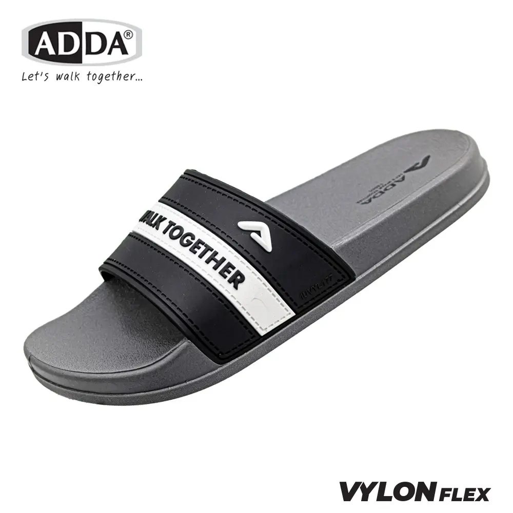 ADDA รองเท้าแตะลำลองแบบสวม สำหรับผู้ชาย รุ่น 13658M1 (ไซส์ 7-10)