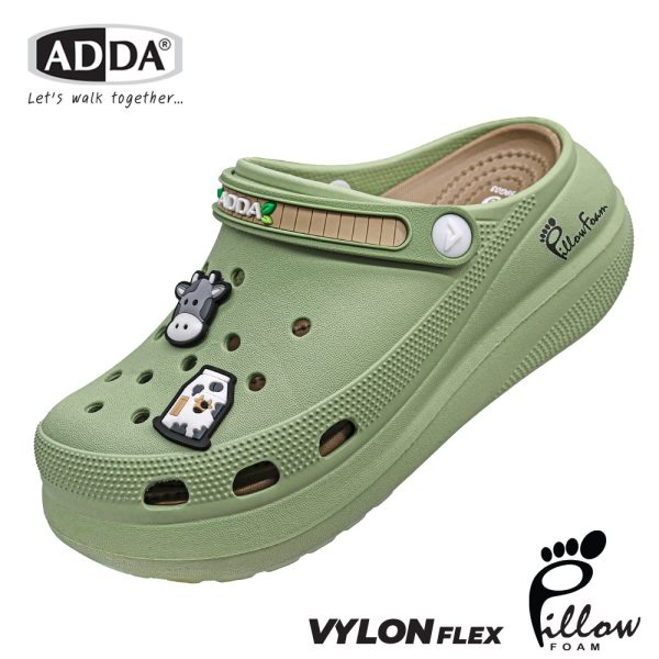 ADDA Pillow Foam รองเท้าแตะ รองเท้าลำลอง สำหรับผู้หญิง รุ่น 5PF01W3 (ไซส์ 1-7)