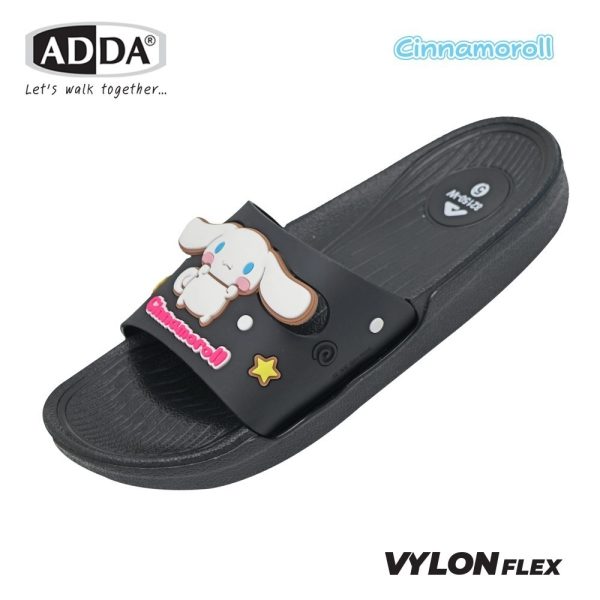 ADDA รองเท้าแตะ รองเท้าลำลอง แบบสวม Cinnamoroll สำหรับผู้หญิง รุ่น 82150W1 (ไซส์ 4-6)