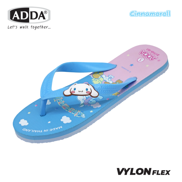 ADDA รองเท้าแตะ รองเท้าลำลอง แบบหนีบ สำหรับผู้หญิง Cinnamoroll รุ่น 817H8W1 (ไซส์ 4-6)
