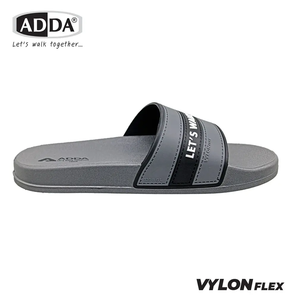 ADDA รองเท้าแตะลำลองแบบสวม สำหรับผู้ชาย รุ่น 13658M1 (ไซส์ 7-10) - Image 5