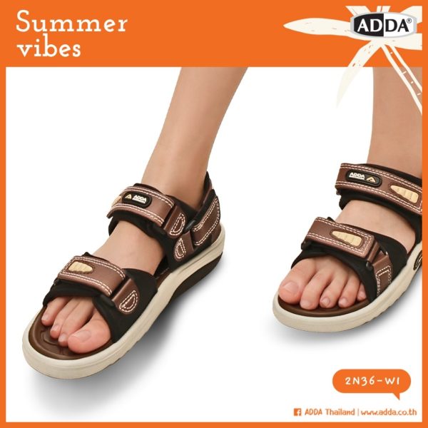 ADDA รองเท้ารัดส้นลำลอง สำหรับผู้หญิง รุ่น 2N36W1 (ไซส์ 4-6)