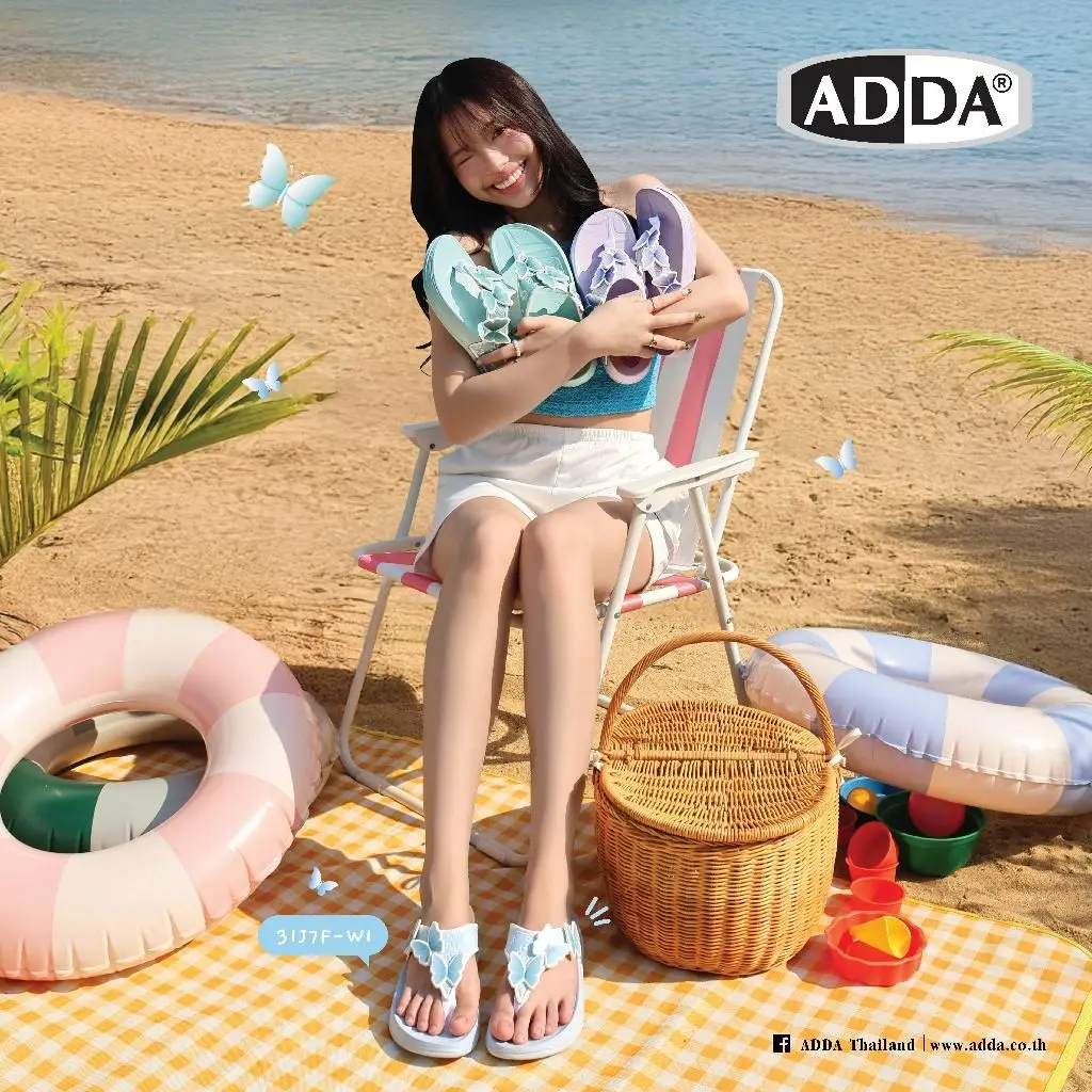 ADDA รองเท้าแตะ รองเท้าลำลอง แบบหนีบ สำหรับผู้หญิง รุ่น 31J7FW1 (ไซส์ 4-7) - Image 3