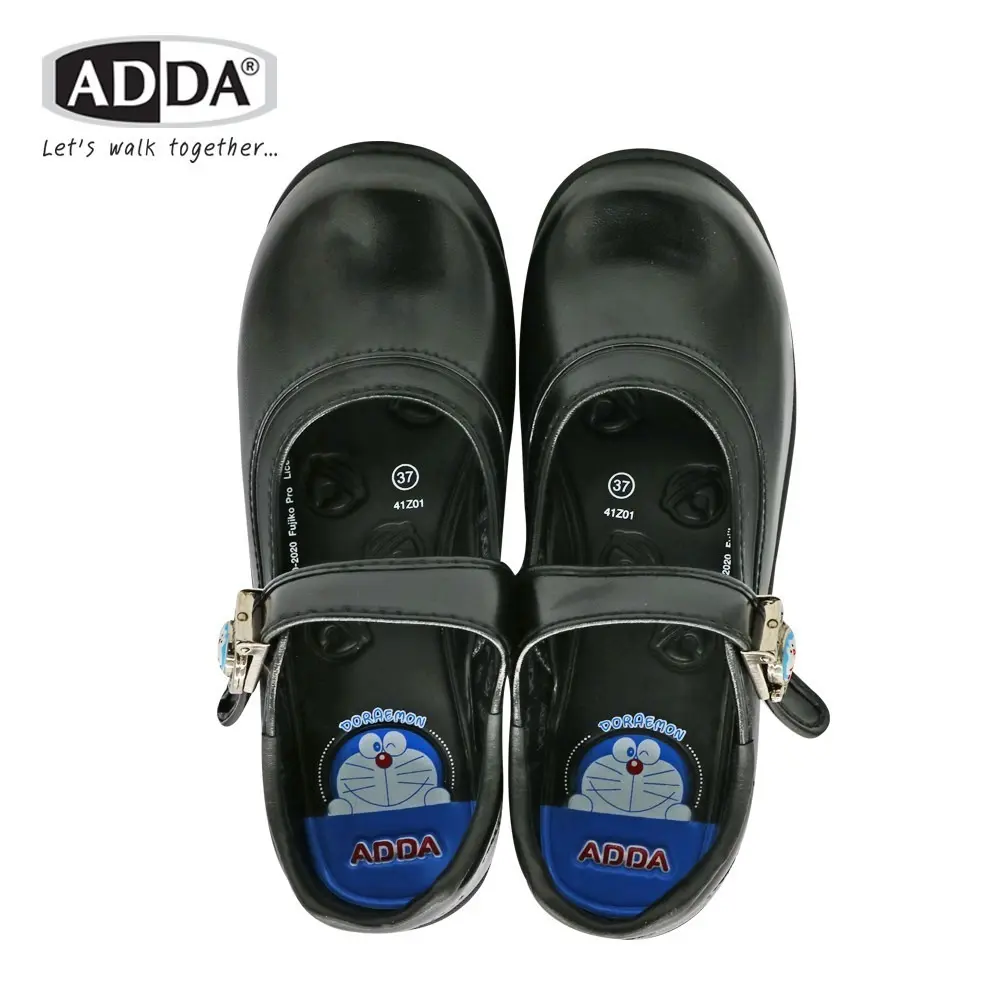 ADDA Black school shoes DORAEMON 41Z01 (SIZE 30-41) - Image 3