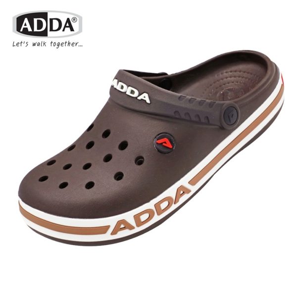 ADDA รองเท้าแตะ ผู้ชาย แบบสวมหัวโต รุ่น 55U01M1 ไซส์ 7-11