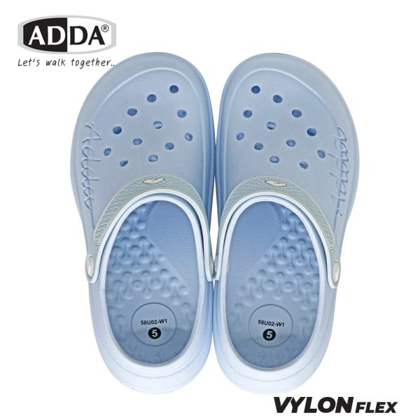 ADDA รองเท้าแตะ รองเท้าลำลอง แบบสวมหัวโต สำหรับผู้หญิง รุ่น 58U02W1 (ไซส์ 4 - 7)