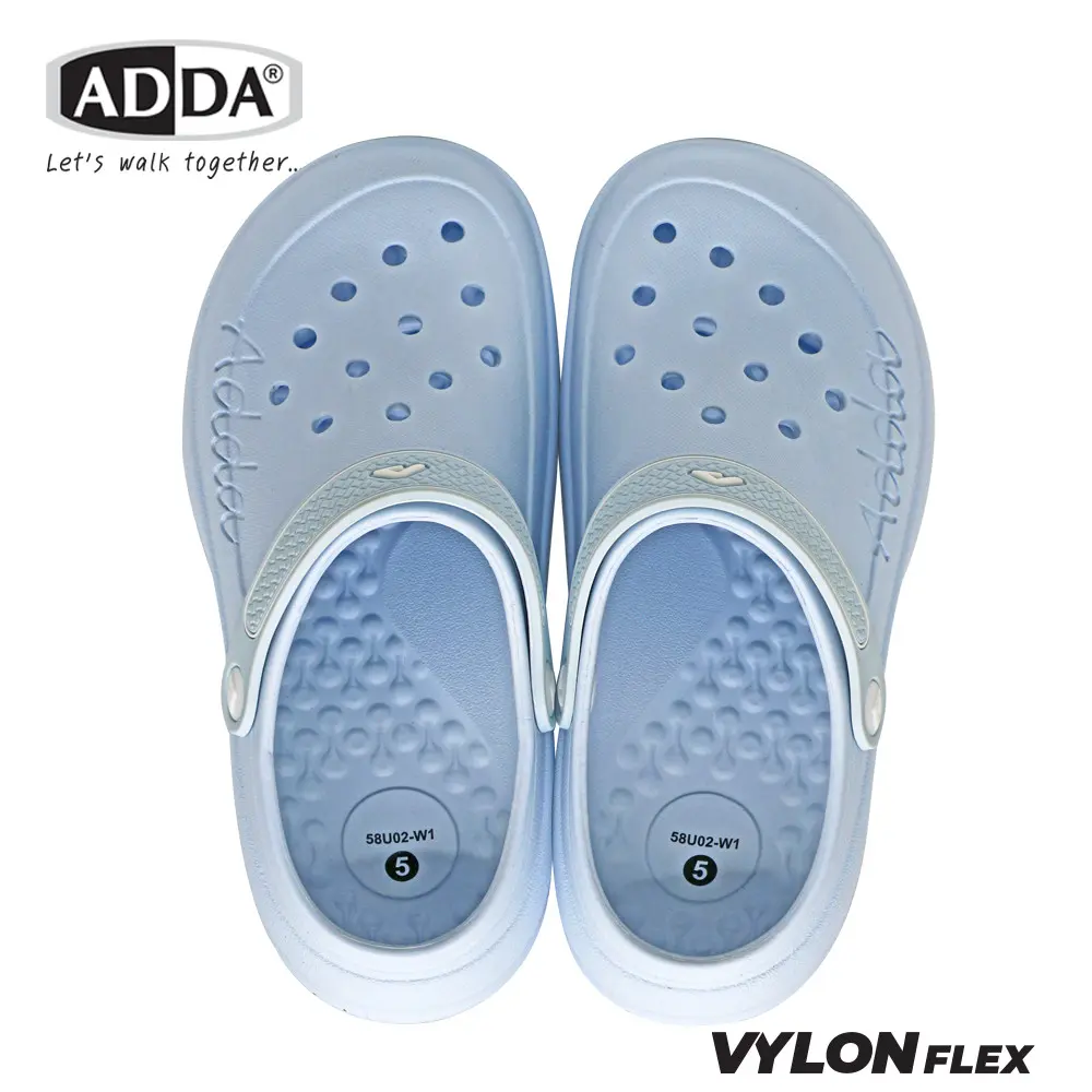 ADDA รองเท้าแตะ รองเท้าลำลอง แบบสวมหัวโต สำหรับผู้หญิง รุ่น 58U02W1 (ไซส์ 4 - 7) - Image 3