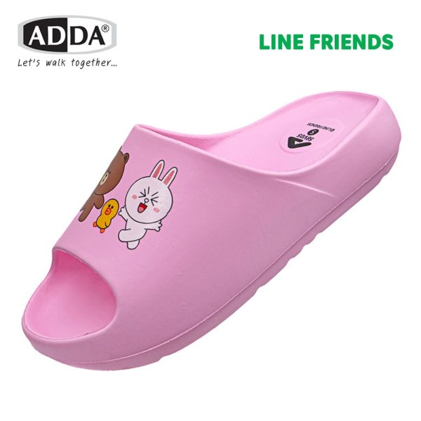 ADDA รองเท้าแตะ รองเท้าลำลอง แบบสวม Line Friends รุ่น 58V05W1 (ไซส์ 4-7)