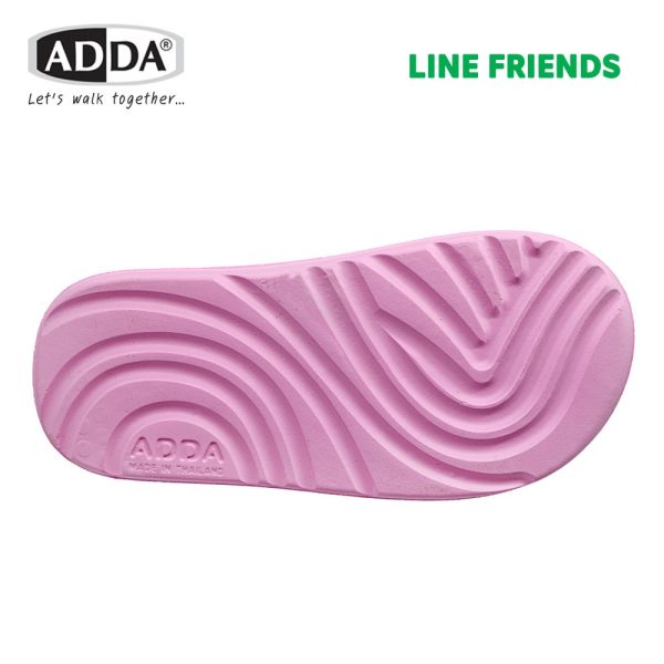 ADDA รองเท้าแตะ รองเท้าลำลอง แบบสวม Line Friends รุ่น 58V05W1 (ไซส์ 4-7)