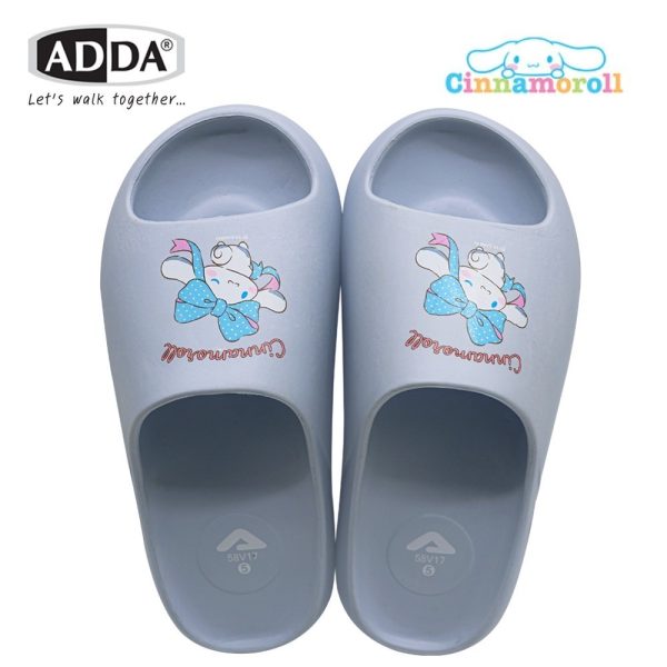 ADDA รองเท้าแตะ รองเท้าลำลอง แบบสวม ลาย Cinnamoroll รุ่น 58V17W1 (ไซส์ 4-7)