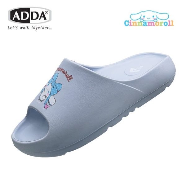 ADDA รองเท้าแตะ รองเท้าลำลอง แบบสวม ลาย Cinnamoroll รุ่น 58V17W1 (ไซส์ 4-7)