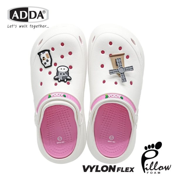 ADDA Pillow Foam รองเท้าแตะ รองเท้าลำลอง สำหรับผู้หญิง รุ่น 5PF01W3 (ไซส์ 1-7)