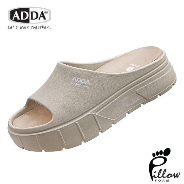 ADDA Pillow Foam รองเท้าแตะ รองเท้าลำลอง แบบสวม สำหรับผู้หญิง รุ่น 5PF12W1 (ไซส์ 4-7)