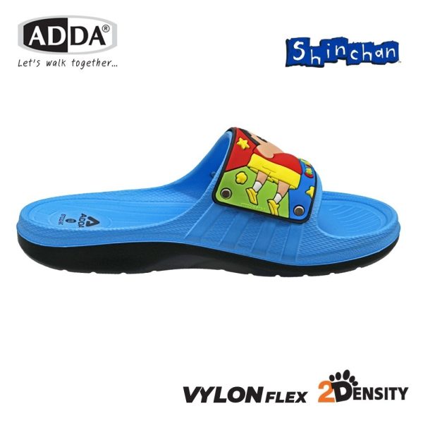 ADDA 2density รองเท้าแตะลำลองแบบสวม ลาย Shinchan สำหรับเด็ก รุ่น 5TD22BC (ไซส์ 11-13,1-3)