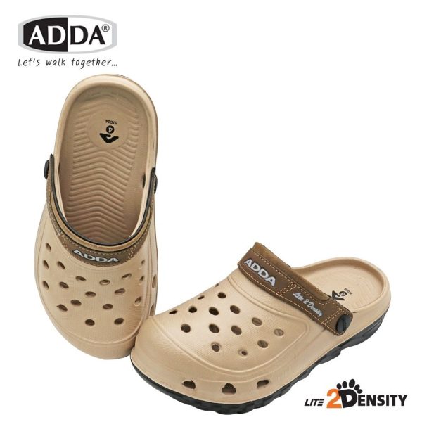 ADDA 2density รองเท้าแตะ รองเท้าลำลอง สำหรับผู้หญิง แบบสวมหัวโต รุ่น 5TD24W1 (ไซส์ 4-6)