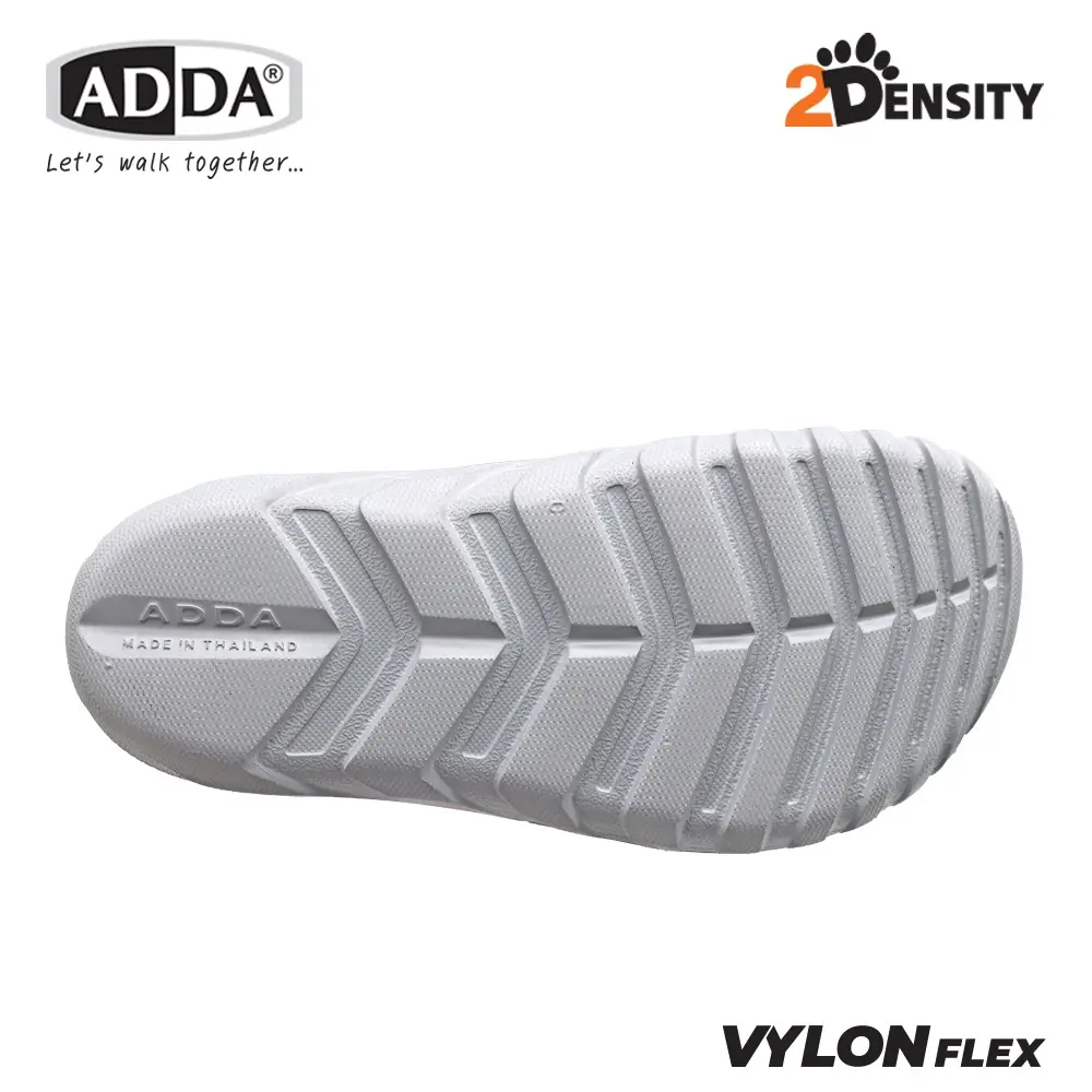 ADDA 2density รองเท้าแตะ รองเท้าลำลอง สำหรับผู้หญิง แบบสวมหัวโต Christmas รุ่น 5TD24WH (ไซส์ 4-7) - Image 7