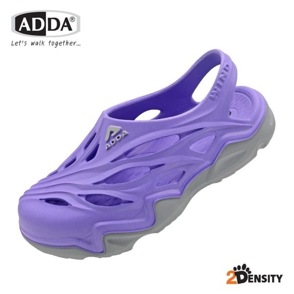ADDA 2density รองเท้าแตะ รองเท้าลำลอง สำหรับผู้หญิง แบบสวมหัวโต รัดส้น รุ่น 5TD75W2 (ไซส์ 4-6)