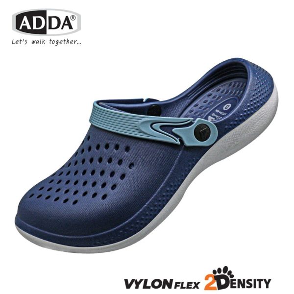 ADDA 2density รองเท้าแตะ รองเท้าลำลอง สำหรับผู้ชาย แบบสวมหัวโต รุ่น 5TD84M4 (ไซส์ 7-10)