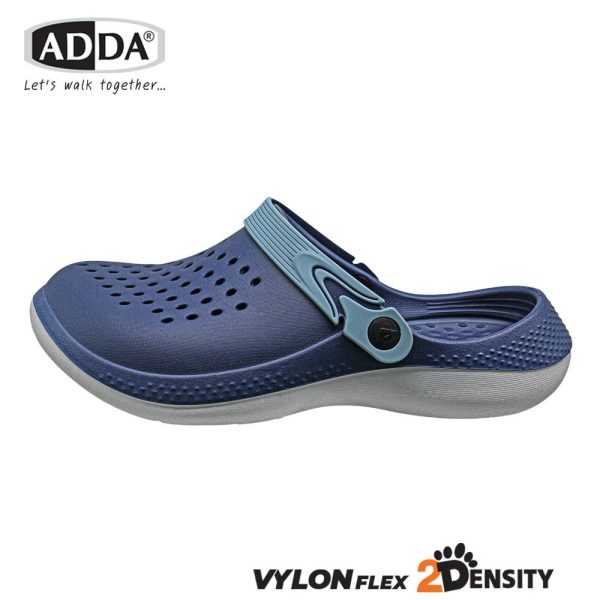 ADDA 2density รองเท้าแตะ รองเท้าลำลอง สำหรับผู้ชาย แบบสวมหัวโต รุ่น 5TD84M4 (ไซส์ 7-10)
