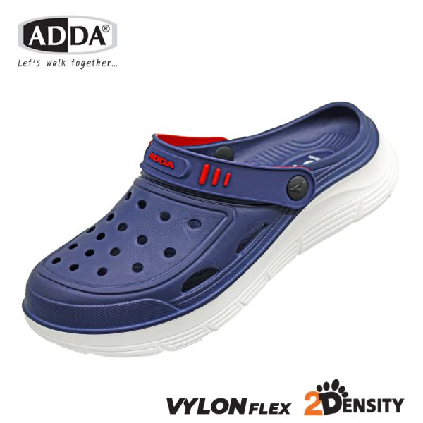 ADDA 2density รองเท้าแตะ รองเท้าลำลอง สำหรับผู้ชาย แบบสวมหัวโต รุ่น 5TD88M4 (ไซส์ 7-10)