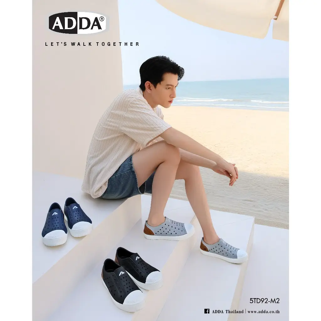 ADDA 2density รองเท้าลำลอง รองเท้าหุ้มส้น สำหรับผู้ชาย รุ่น 5TD92M2 (ไซส์ 7-10) - Image 2