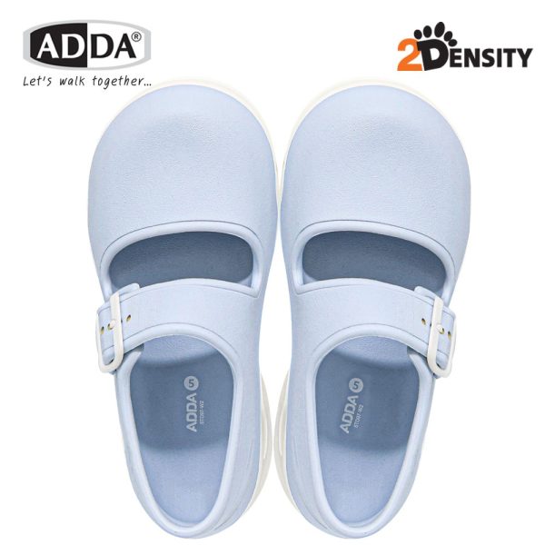 ADDA JENNIE รองเท้าแตะ รองเท้าลำลอง สำหรับผู้หญิง แบบสวมหัวโต รัดส้น รุ่น 5TD97W2 (ไซส์ 4-7)