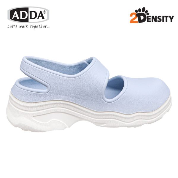ADDA JENNIE รองเท้าแตะ รองเท้าลำลอง สำหรับผู้หญิง แบบสวมหัวโต รัดส้น รุ่น 5TD97W2 (ไซส์ 4-7)