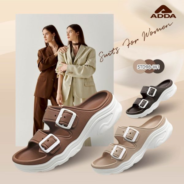 ADDA 2density รองเท้าแตะ รองเท้าลำลอง สำหรับผู้หญิง รุ่น 5TD98W1 (ไซส์ 4-7)