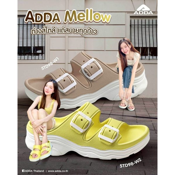 ADDA 2density รองเท้าแตะ รองเท้าลำลอง สำหรับผู้หญิง รุ่น 5TD98W2 (ไซส์ 4-7)