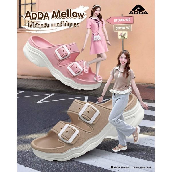 ADDA 2density รองเท้าแตะ รองเท้าลำลอง สำหรับผู้หญิง รุ่น 5TD98W2 (ไซส์ 4-7)