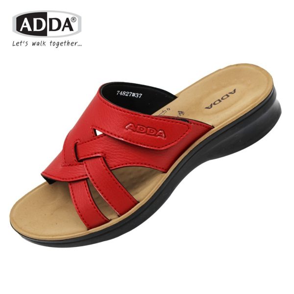 ADDA PU รองเท้าแตะลำลอง แบบสวม สำหรับผู้หญิง รุ่น 74827W1 (ไซส์ 35-41)